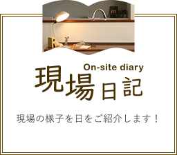 On-site diary現場日記